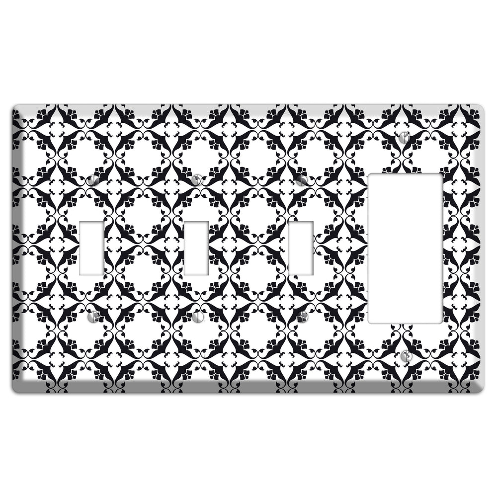 Moroccan 12 3 Toggle / Rocker Wallplate