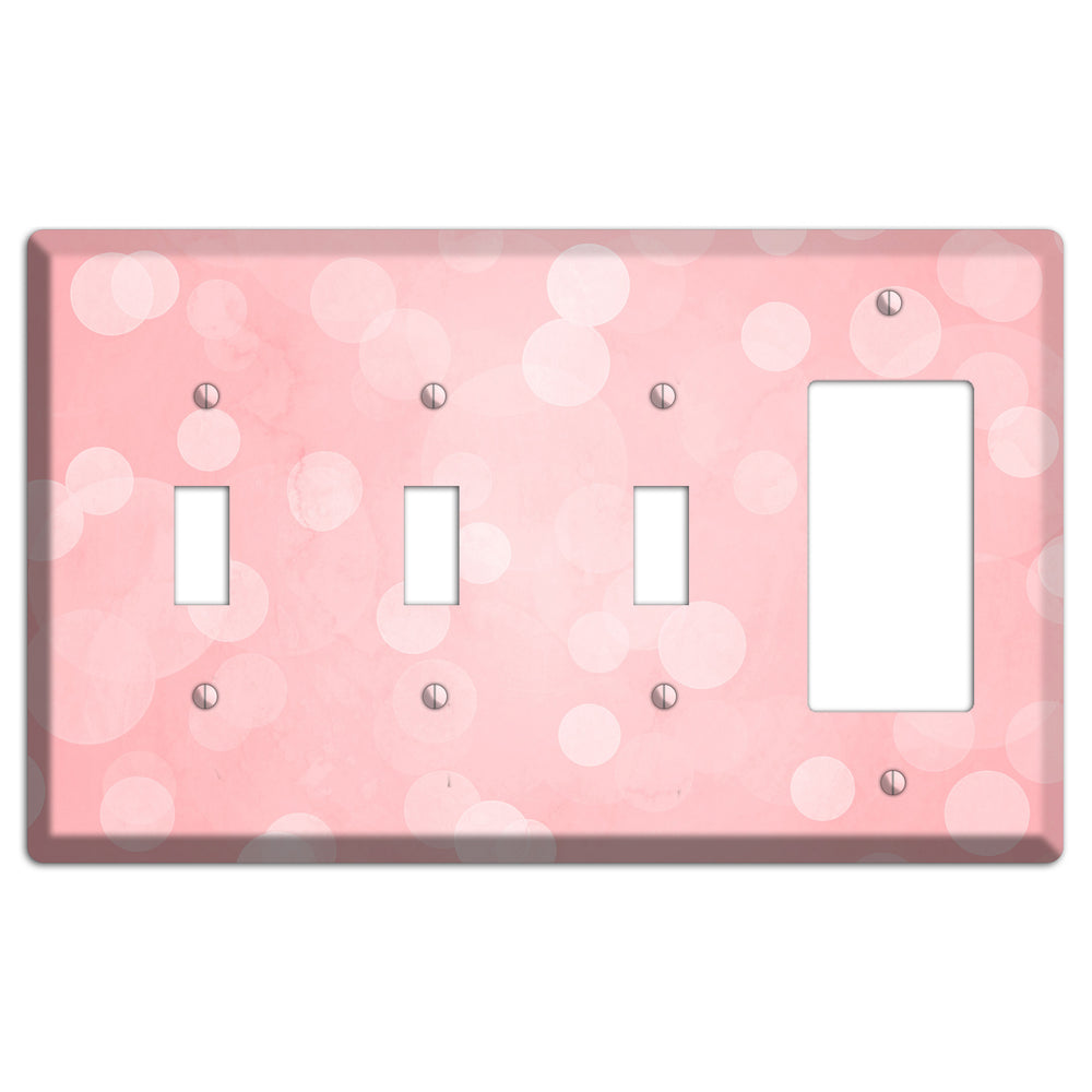 Supernova Soft Coral 3 Toggle / Rocker Wallplate