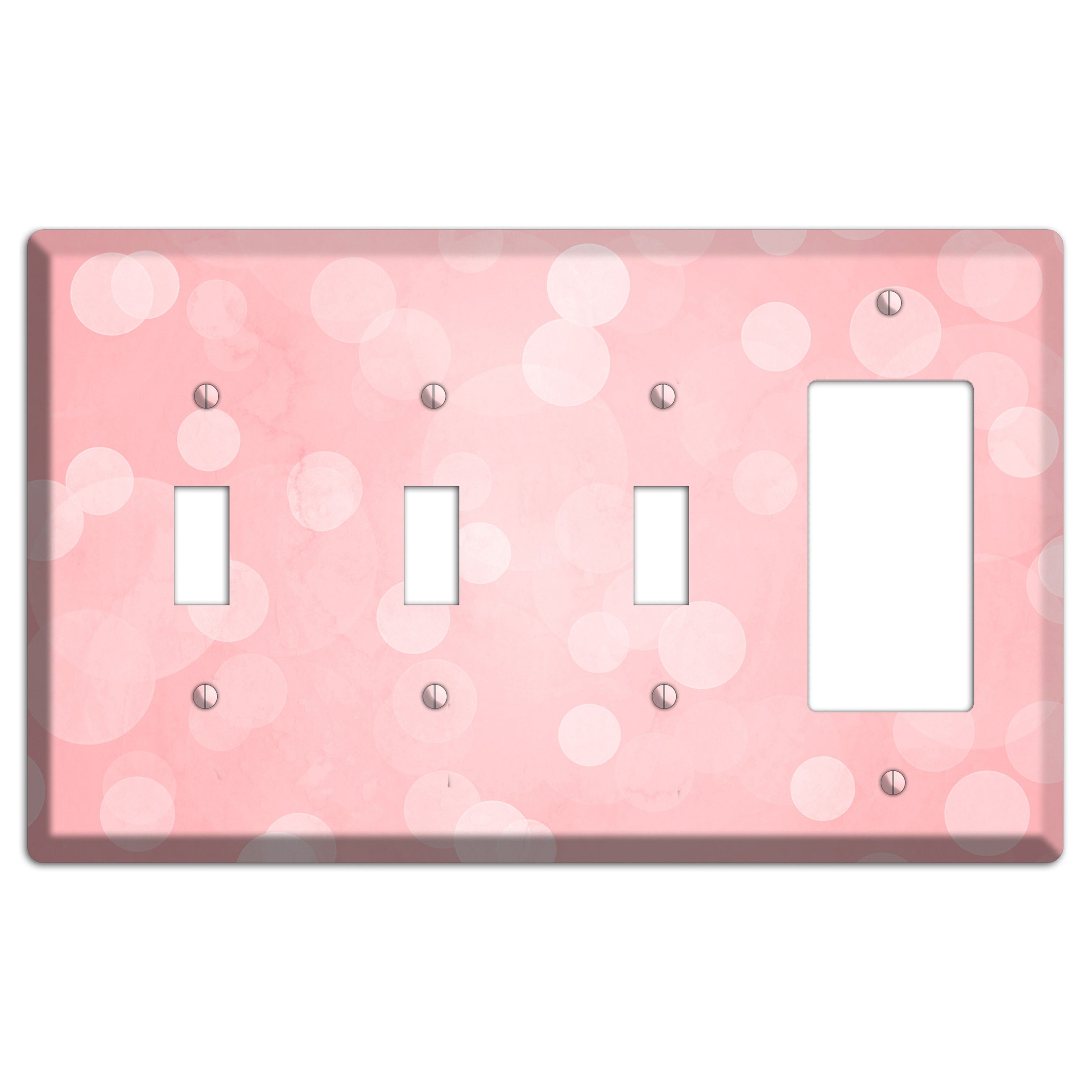 Supernova Soft Coral 3 Toggle / Rocker Wallplate