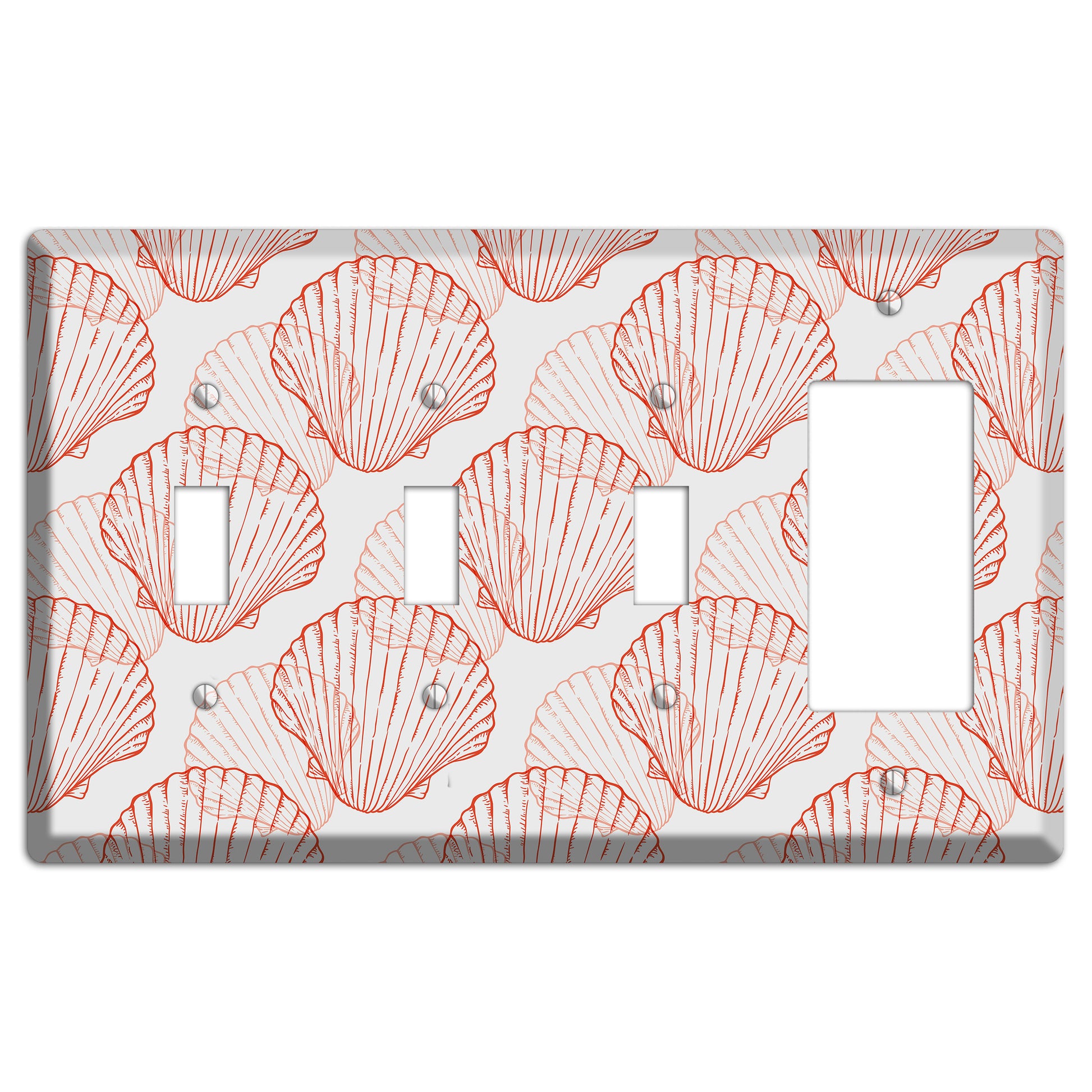 Shells 5 3 Toggle / Rocker Wallplate