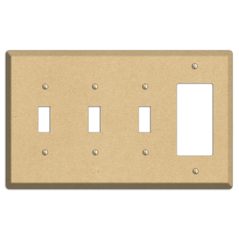 Calico Kraft 3 Toggle / Rocker Wallplate
