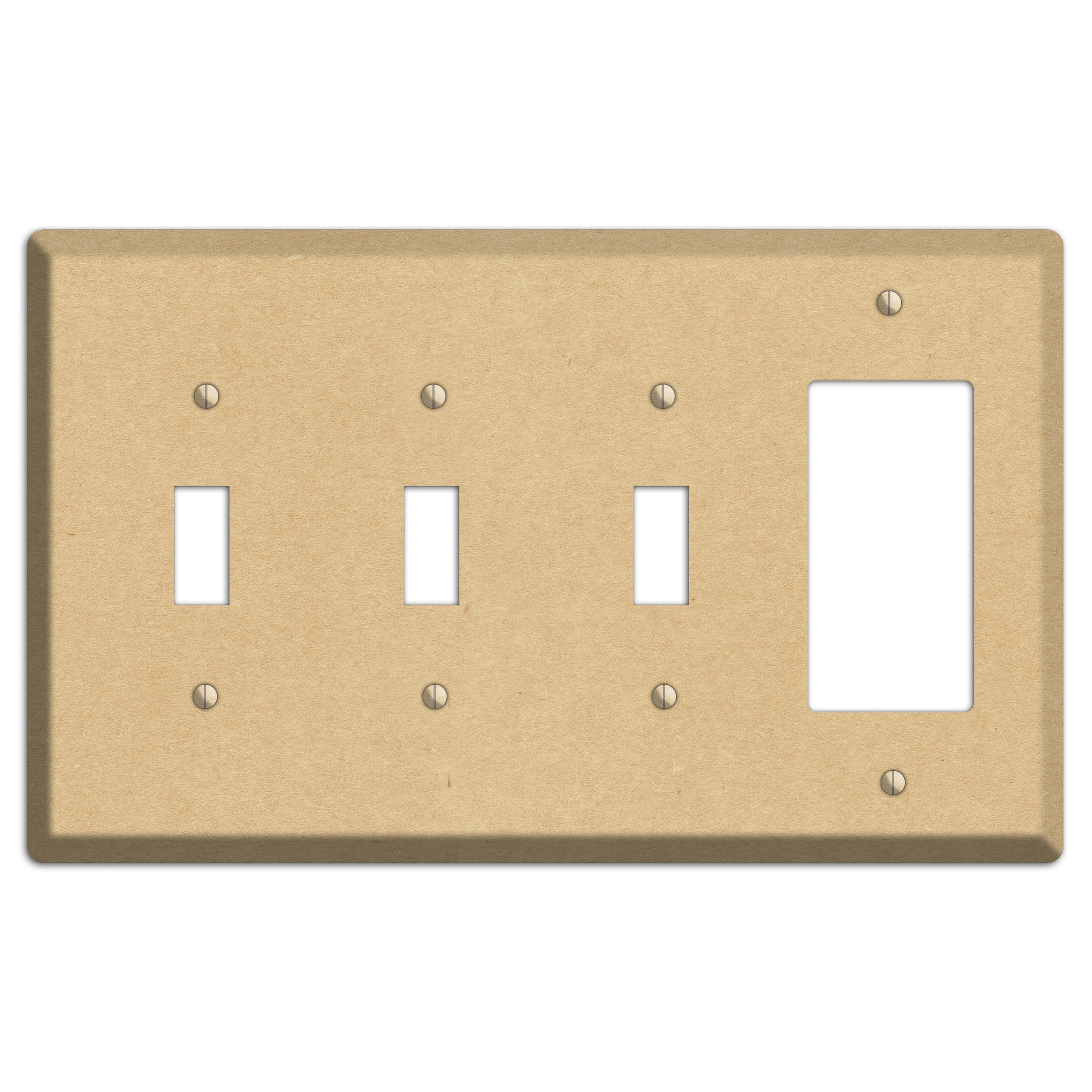 Calico Kraft 3 Toggle / Rocker Wallplate