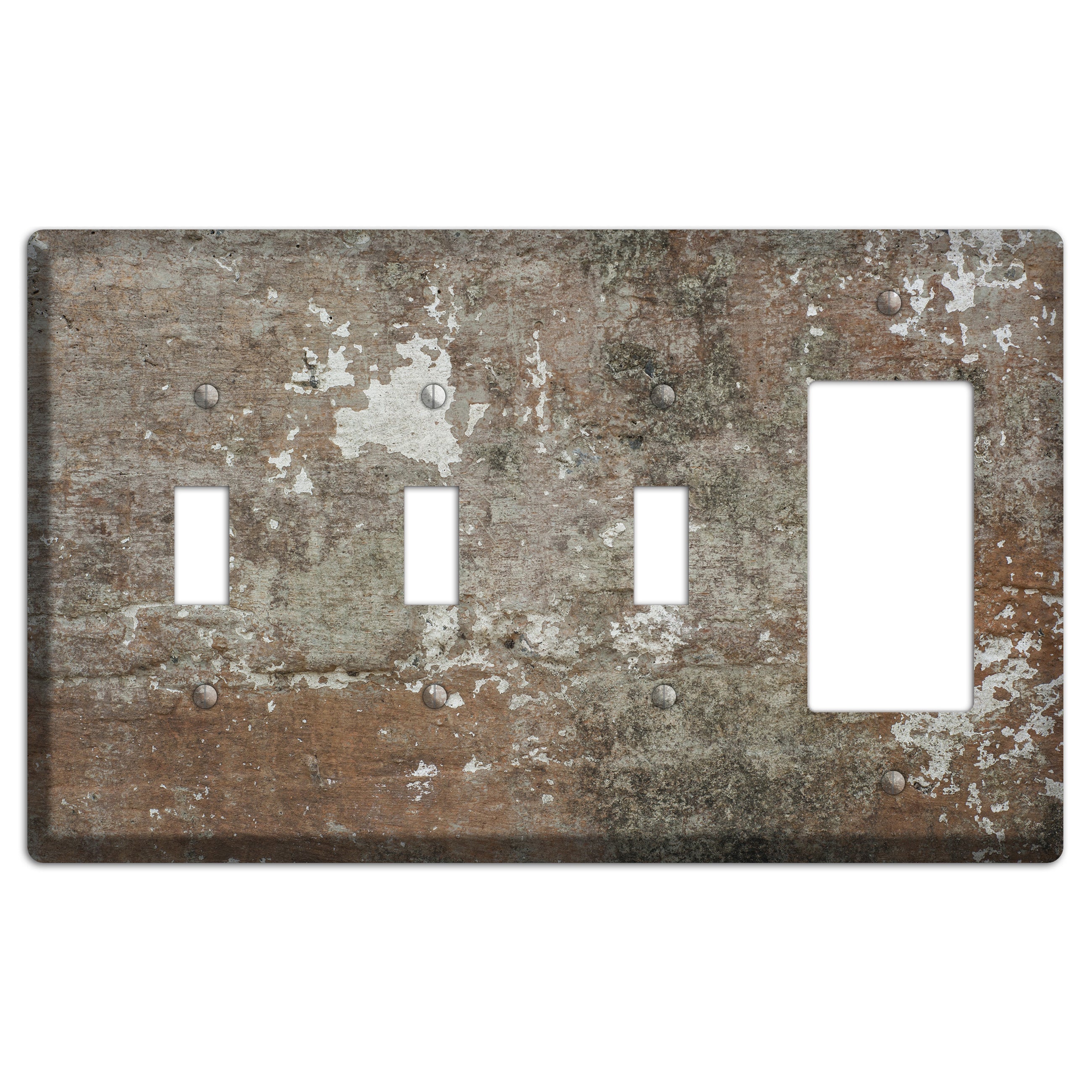Old Concrete 11 3 Toggle / Rocker Wallplate