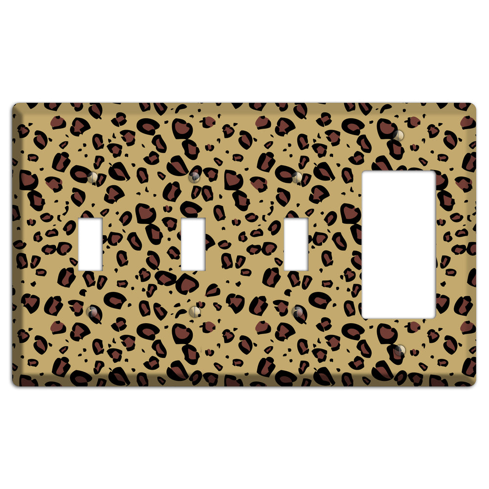 Leopard 3 Toggle / Rocker Wallplate