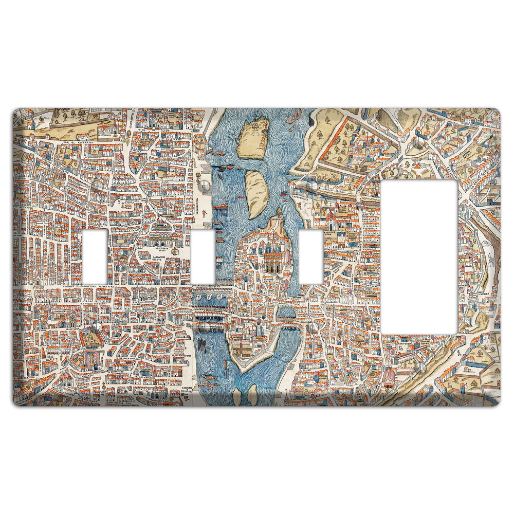 Aerial View 3 Toggle / Rocker Wallplate