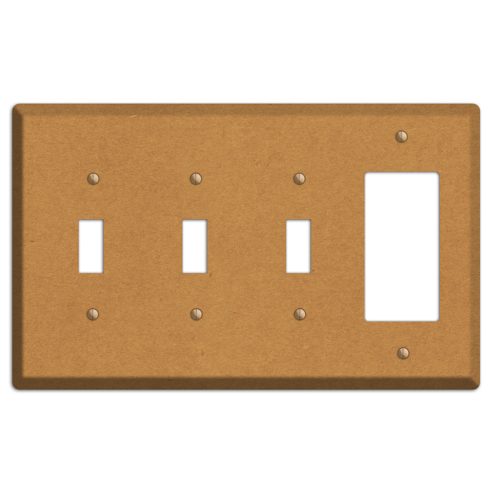 Twine Kraft 3 Toggle / Rocker Wallplate