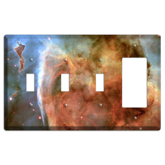 Carina Nebula 3 Toggle / Rocker Wallplate