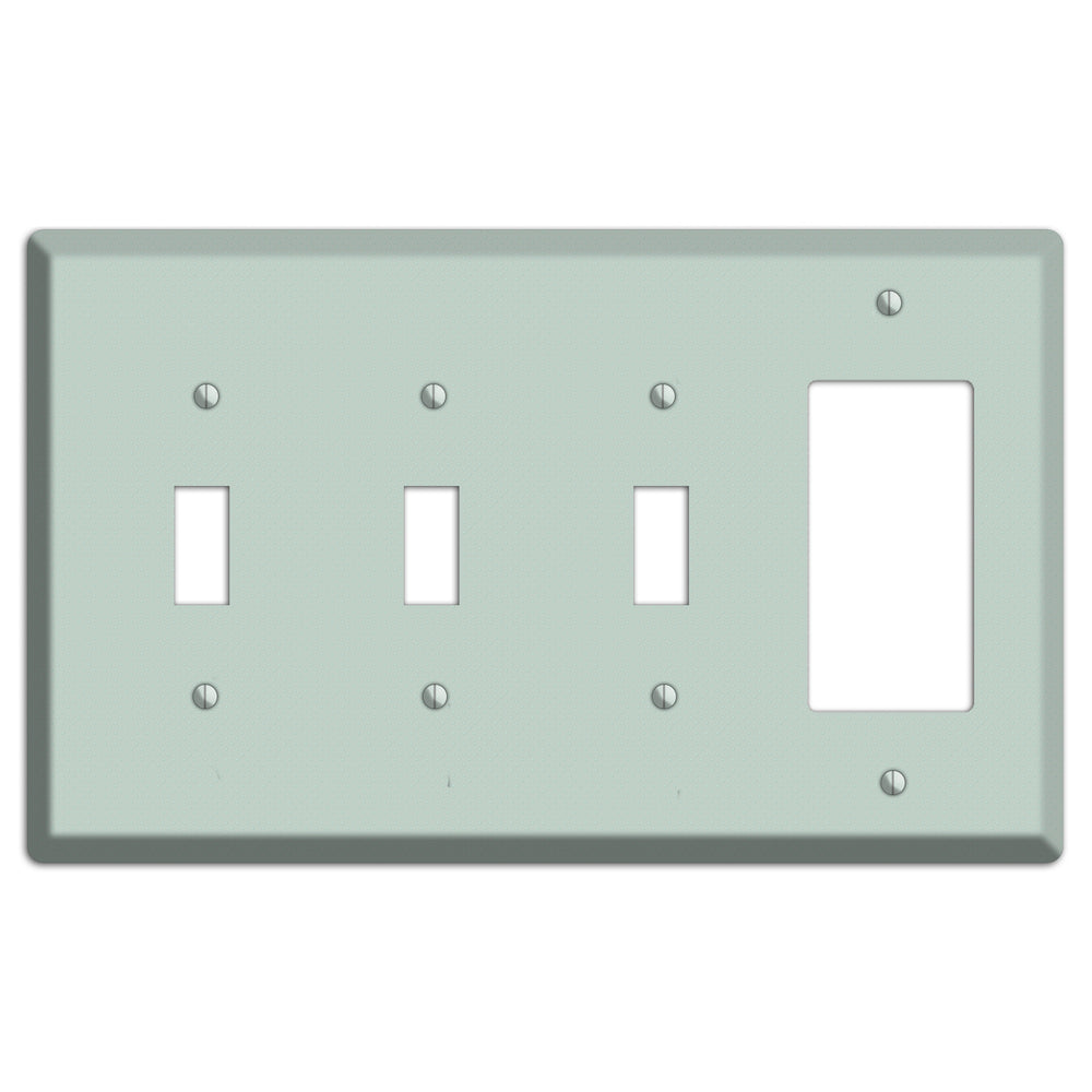 Sage with Tiny Dots 3 Toggle / Rocker Wallplate