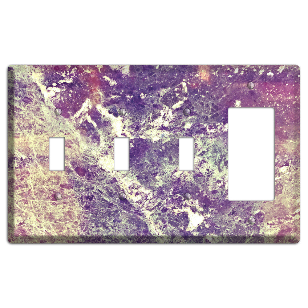 Mamba Marble 3 Toggle / Rocker Wallplate
