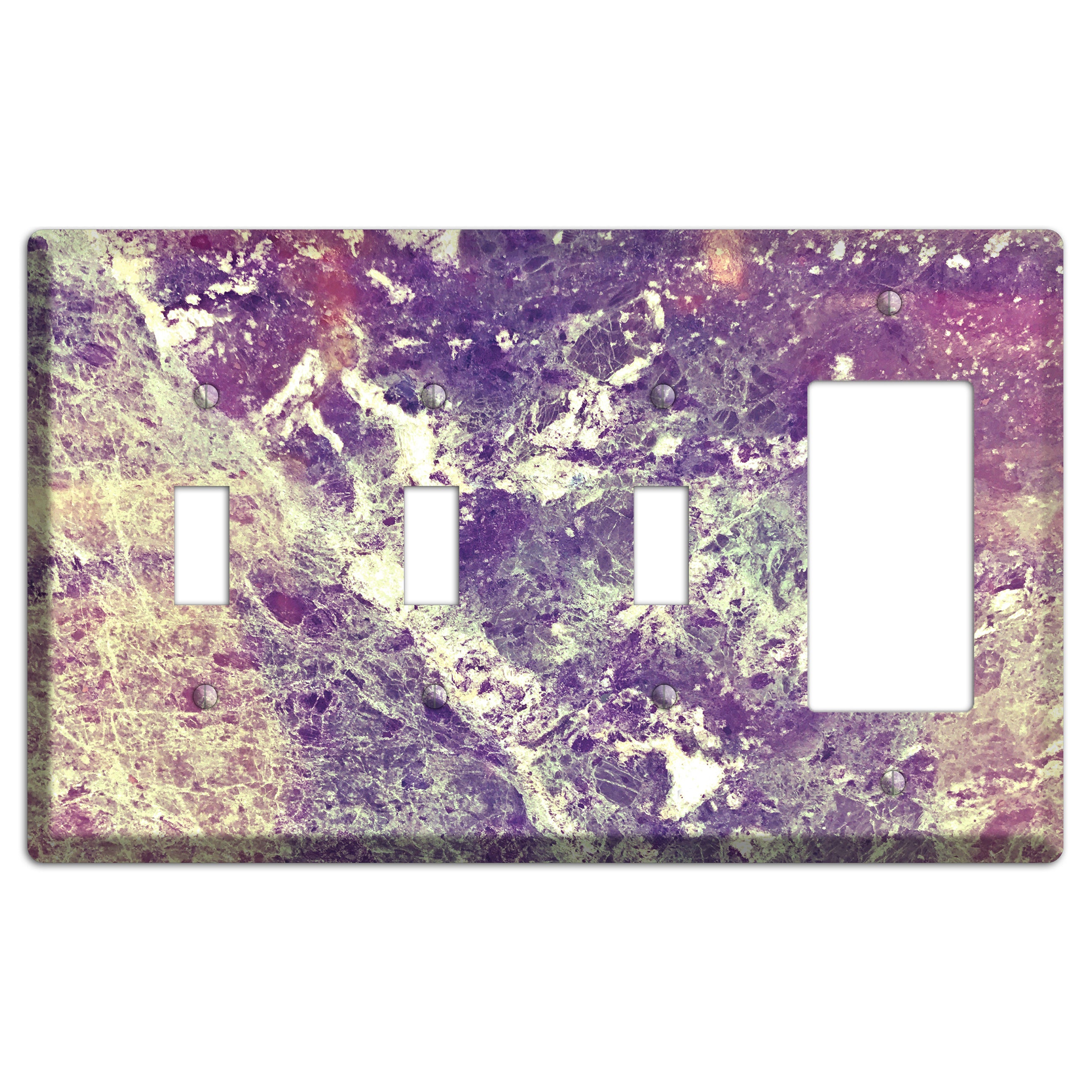 Mamba Marble 3 Toggle / Rocker Wallplate