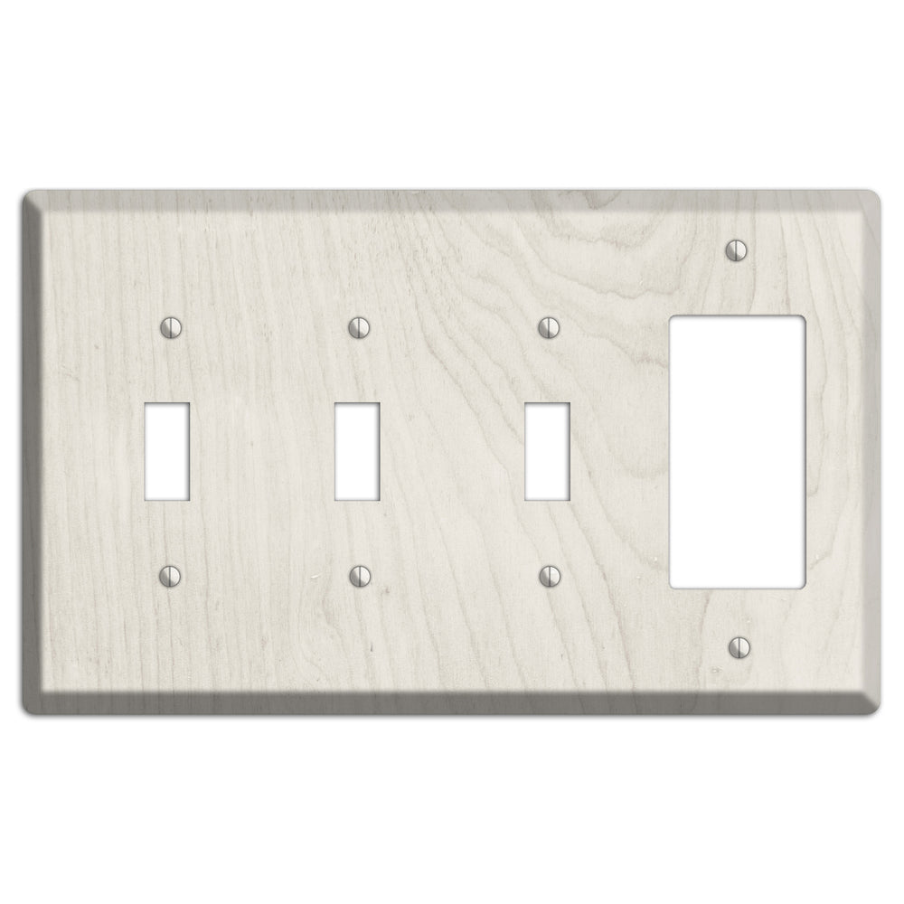 Westar Antique 3 Toggle / Rocker Wallplate