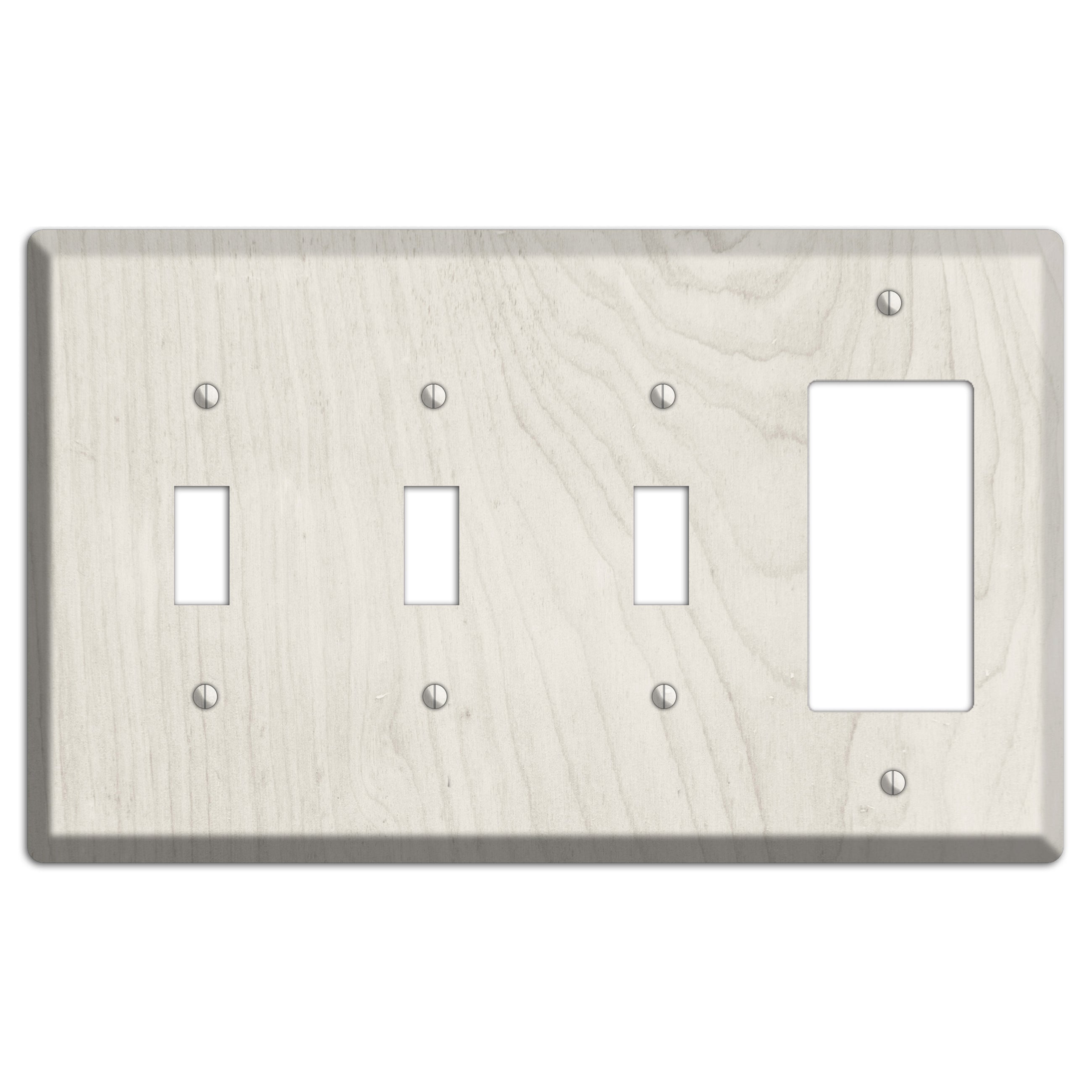 Westar Antique 3 Toggle / Rocker Wallplate