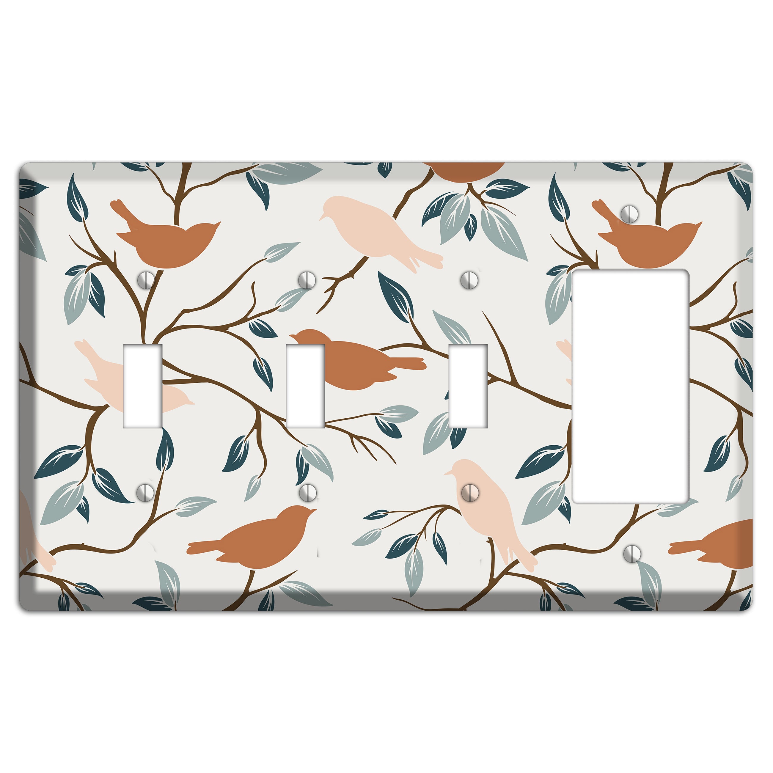 Bird Branch 1 3 Toggle / Rocker Wallplate