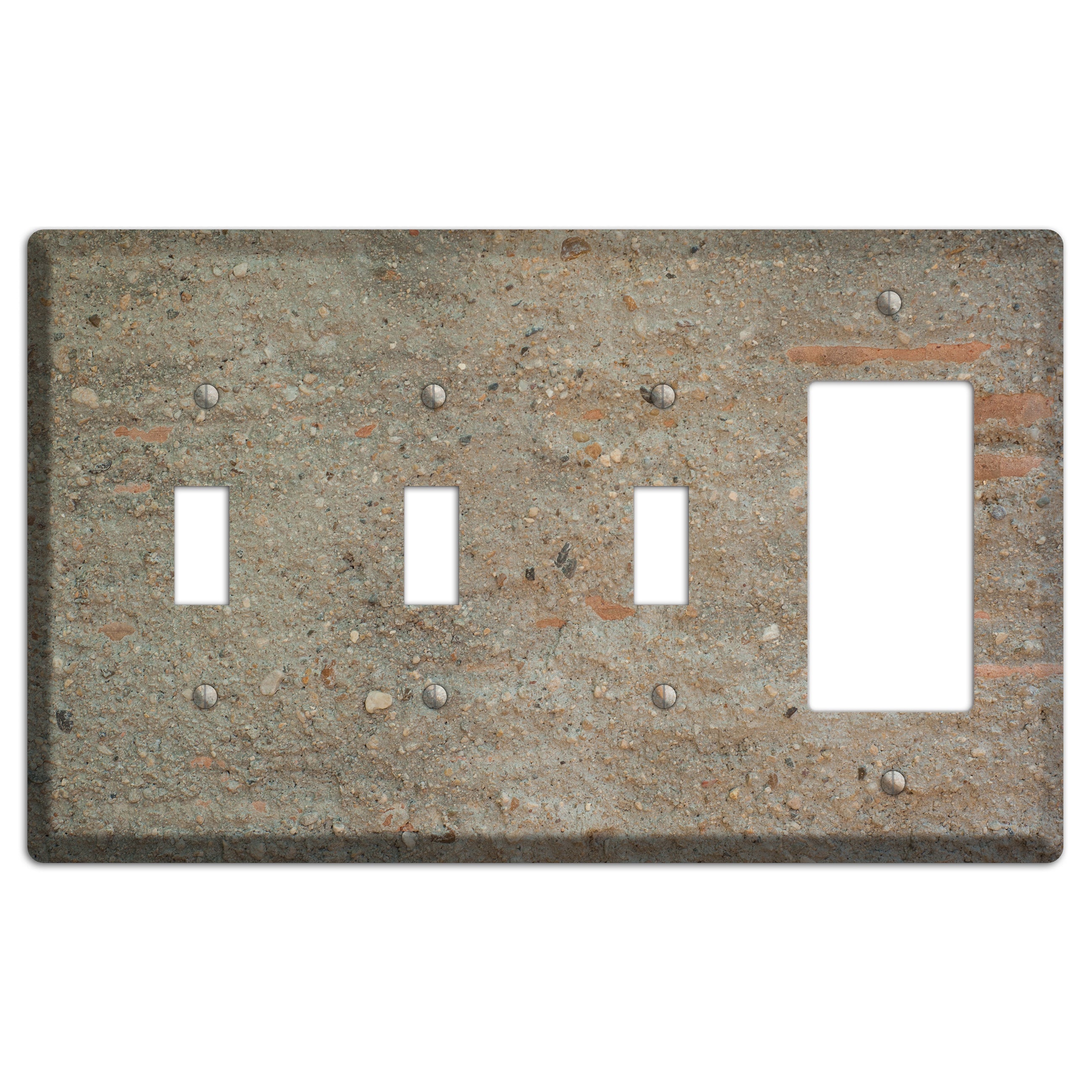 Plaster 1 3 Toggle / Rocker Wallplate