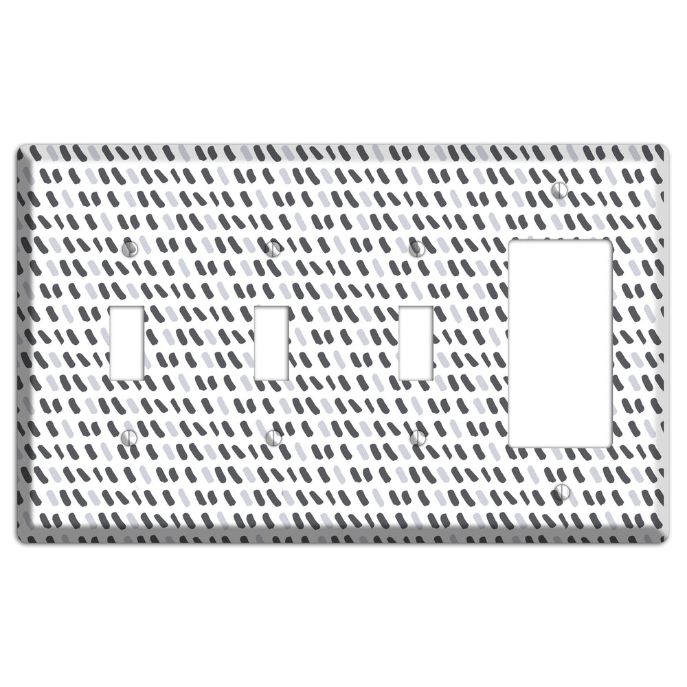 Abstract 7 3 Toggle / Rocker Wallplate