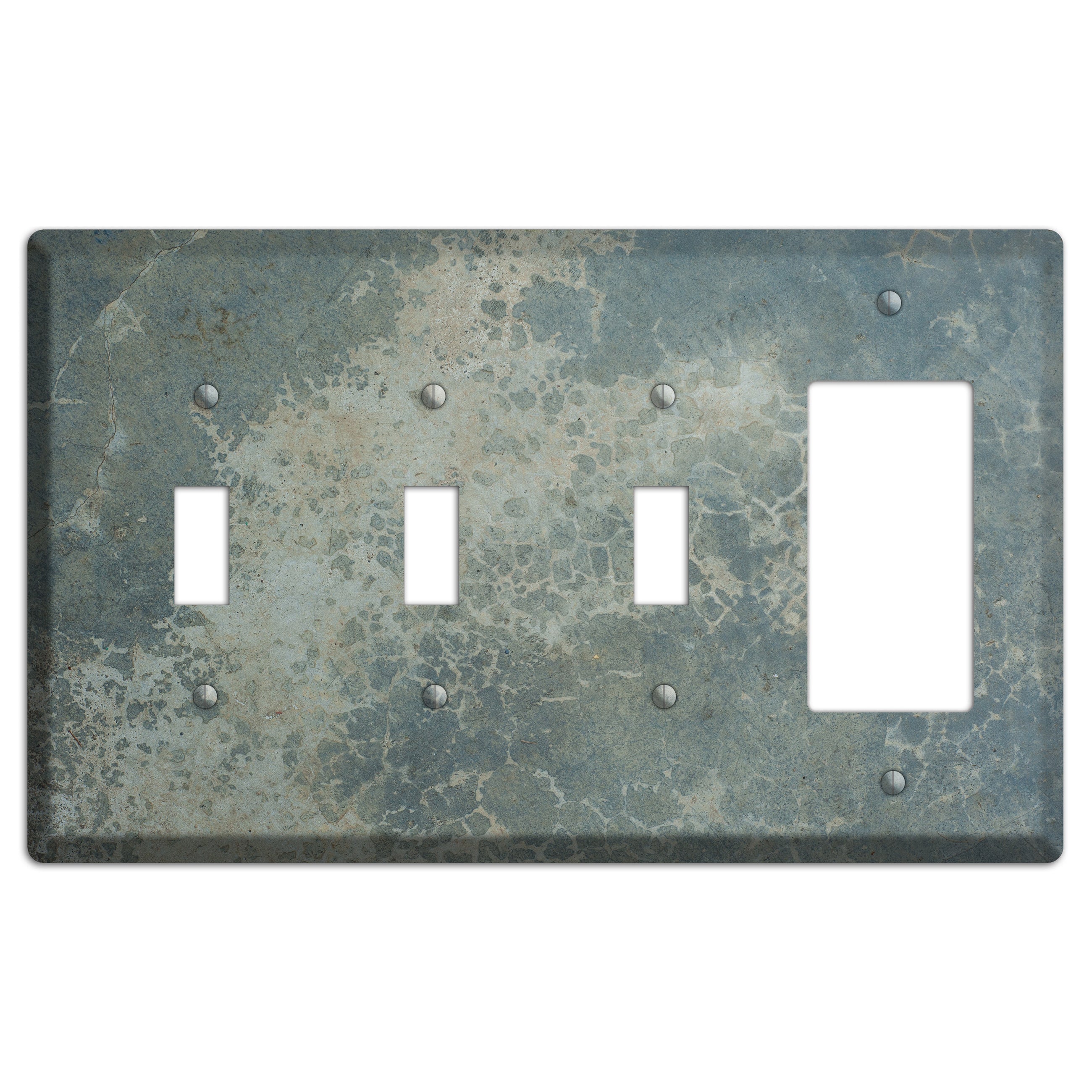 Old Concrete 9 3 Toggle / Rocker Wallplate