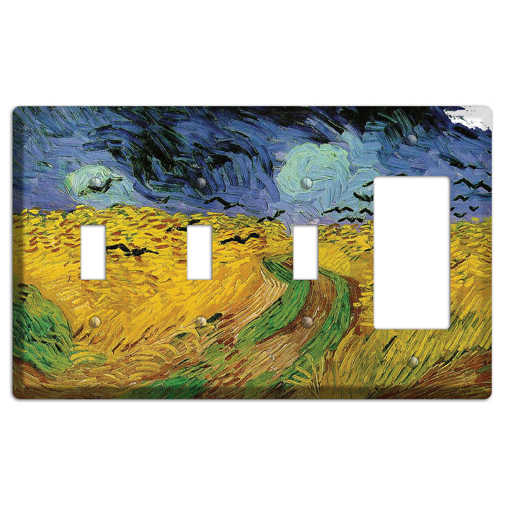 Vincent Van Gogh 6 3 Toggle / Rocker Wallplate