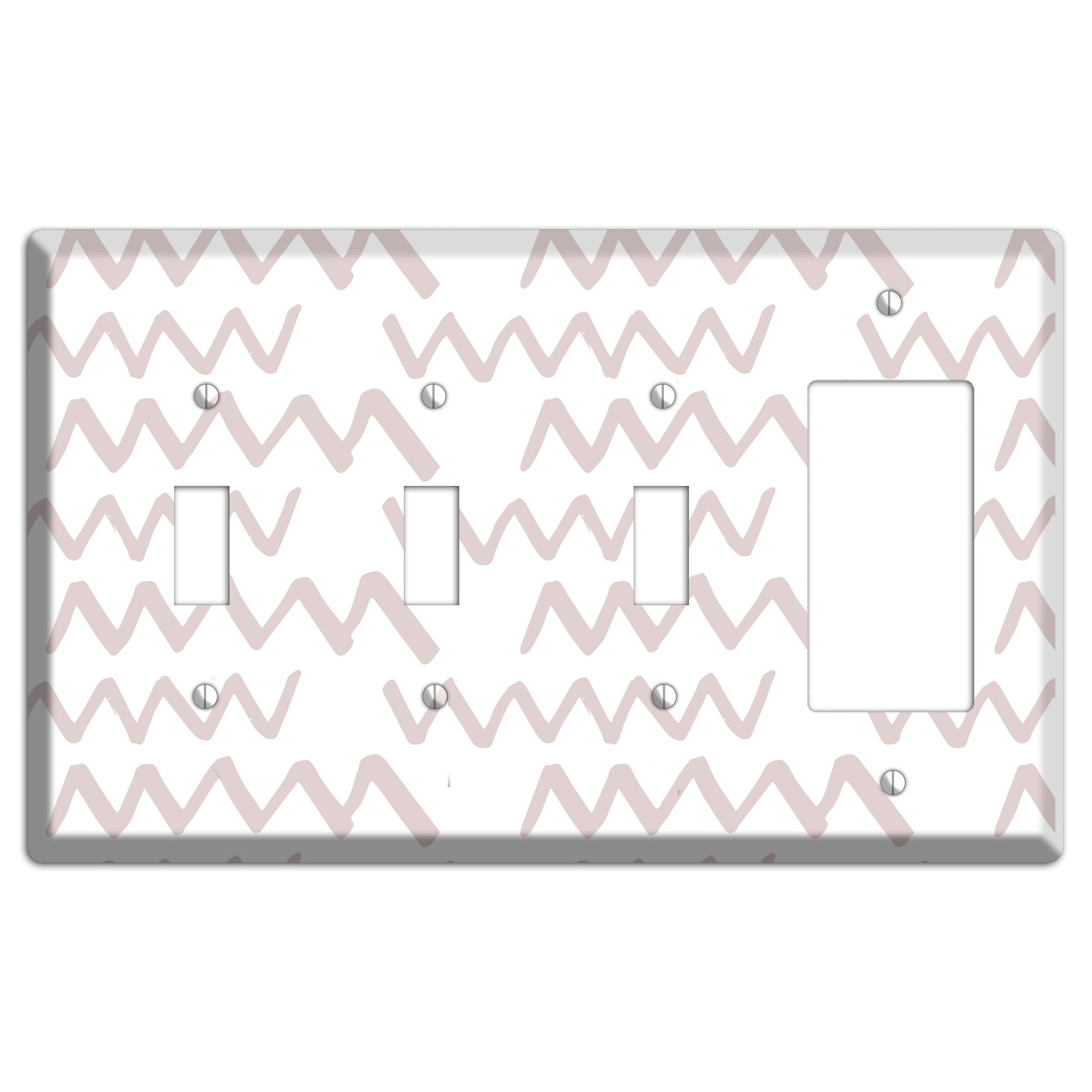 Abstract 19 3 Toggle / Rocker Wallplate