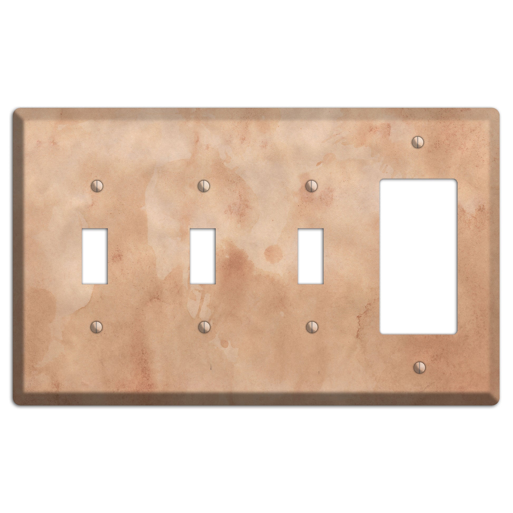 Aged Paper 1 3 Toggle / Rocker Wallplate
