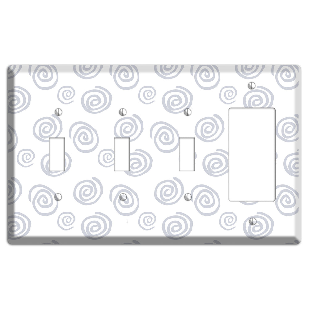 Abstract 11 3 Toggle / Rocker Wallplate