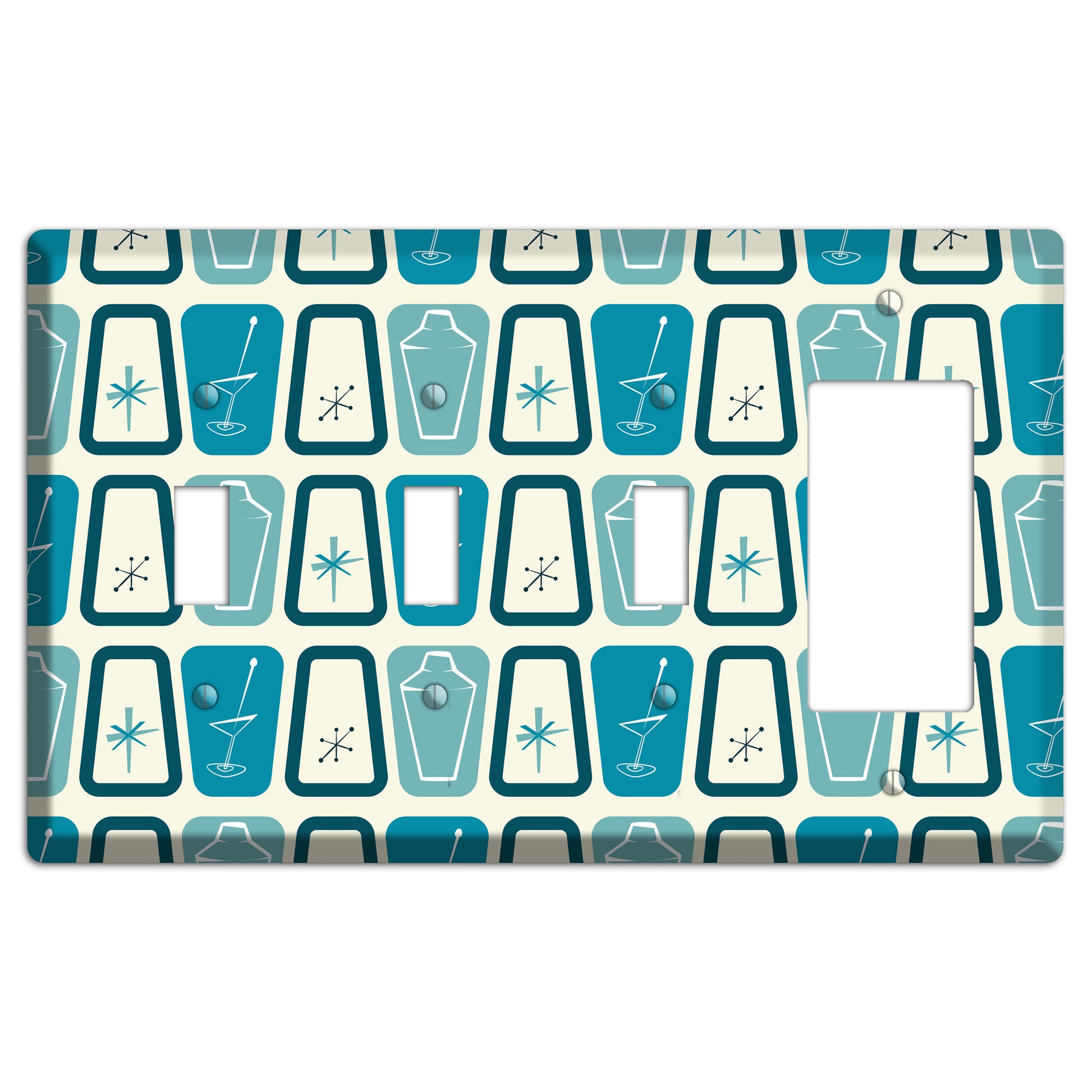 Atomic Shaker 3 Toggle / Rocker Wallplate