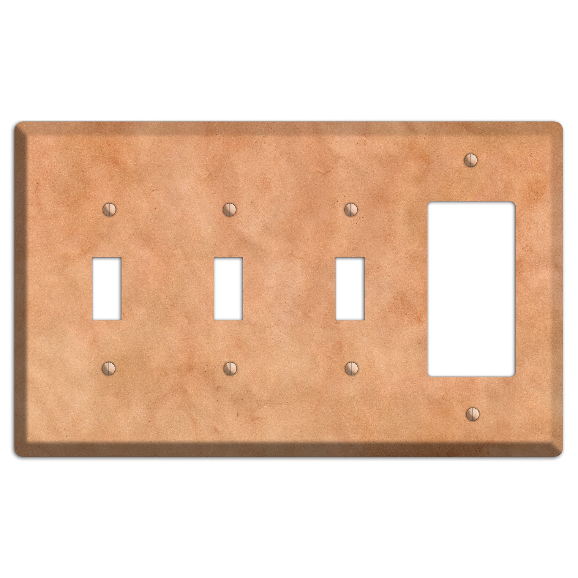 Aged Paper 12 3 Toggle / Rocker Wallplate