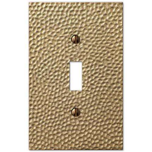 Selene Satin Gold Cover Plates:Wallplatesonline.com
