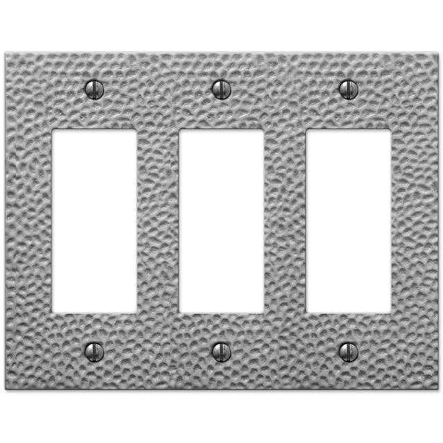 Selene Satin Nickel 3 Rocker (GFI):Wallplatesonline.com