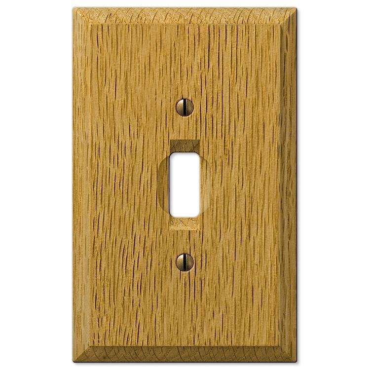 Carson Light Oak Cover Plates