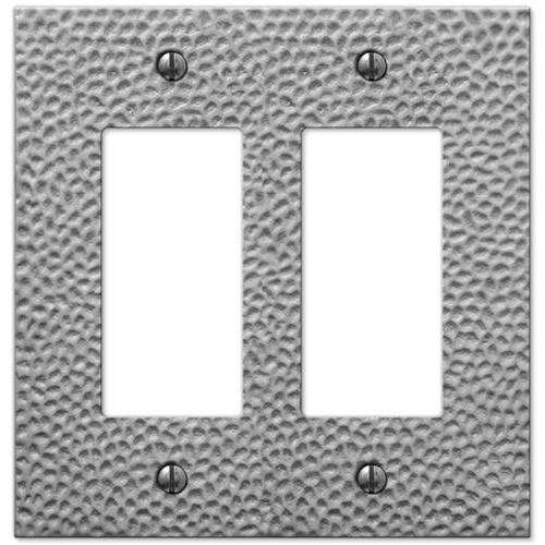 Selene Satin Nickel 2 Rocker (GFI):Wallplatesonline.com