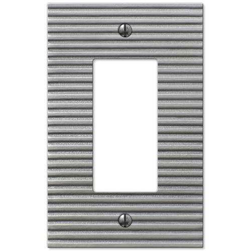 Lina Satin Nickel 1 Rocker (GFI)