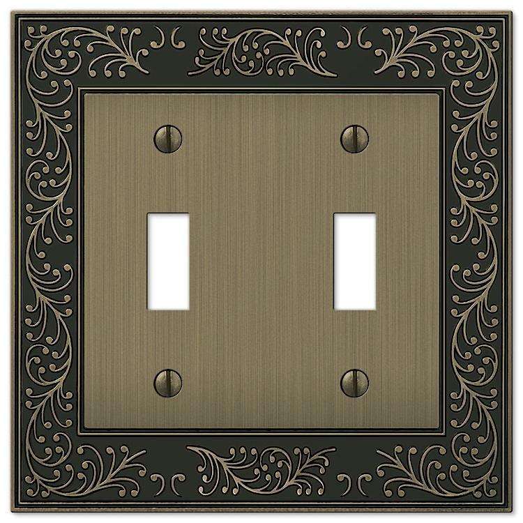 English Garden Brushed Brass Double Toggle