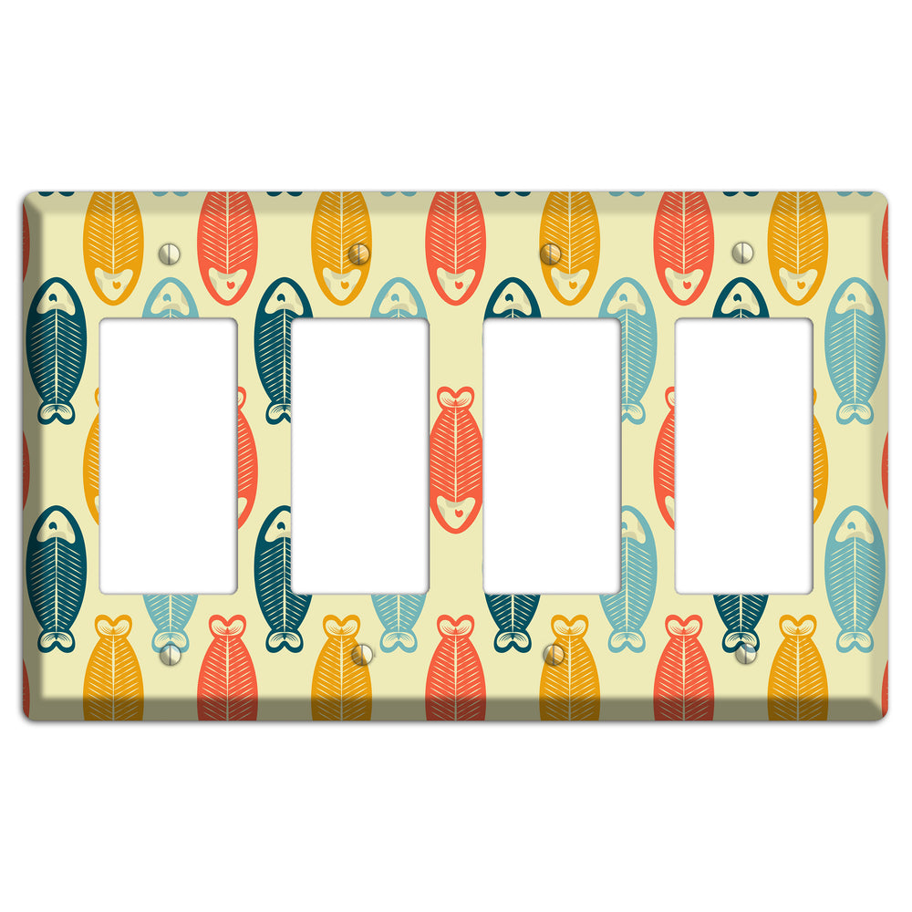Fish 4 Rocker Wallplate