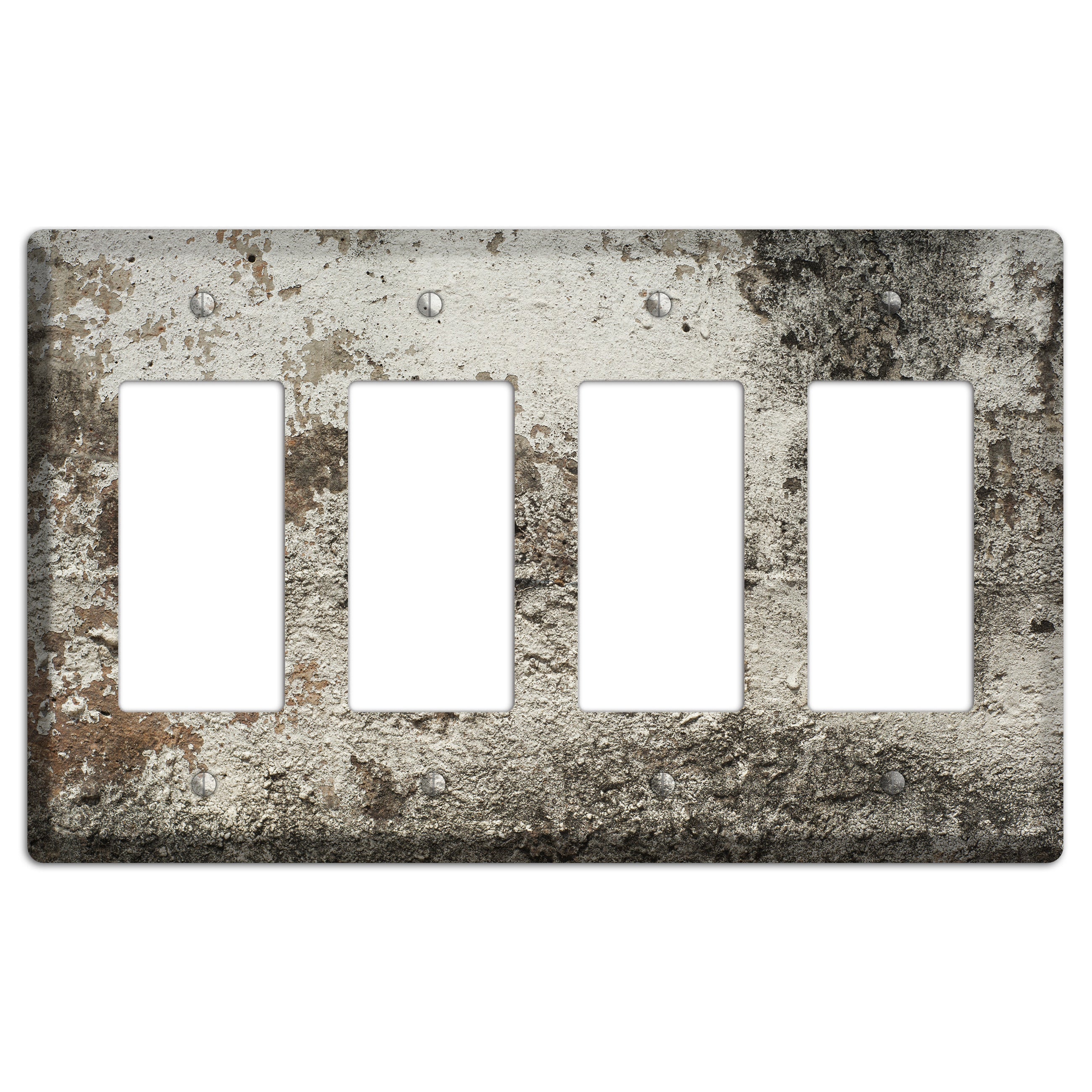 Old Concrete 12 4 Rocker Wallplate