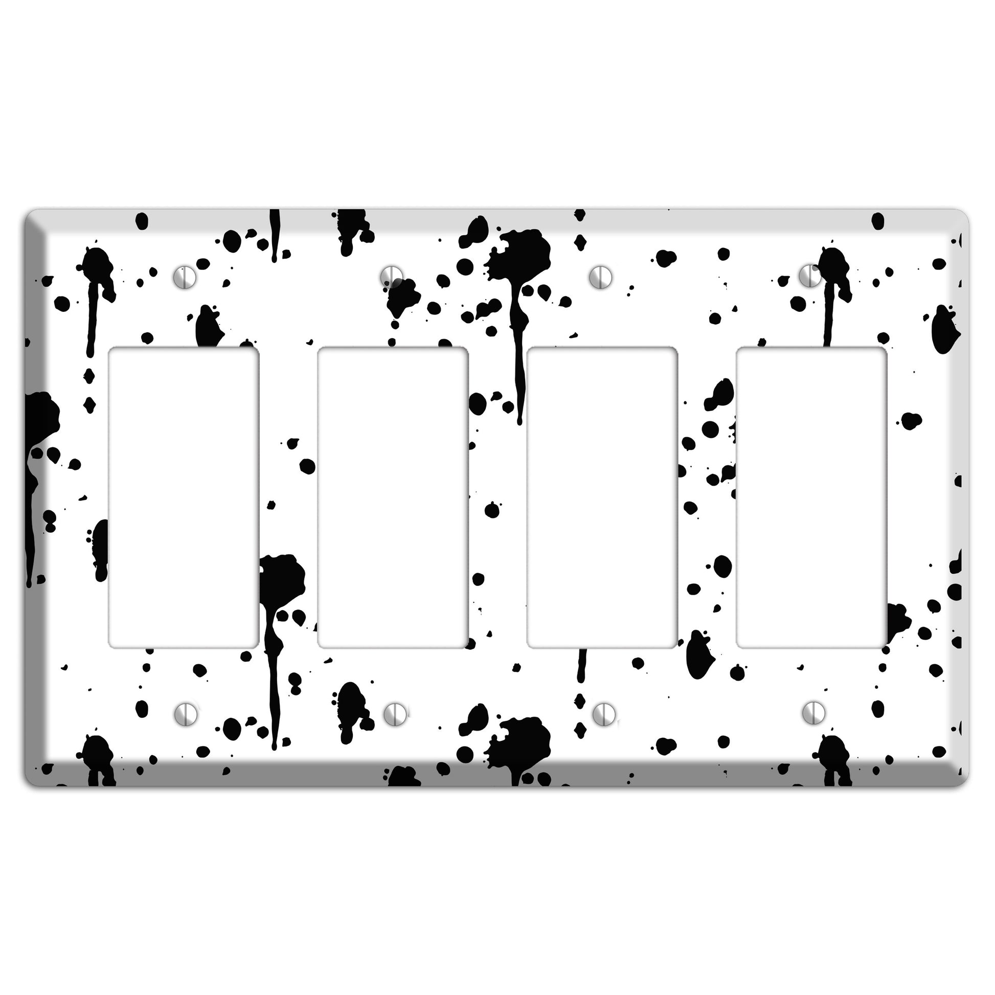 Ink Drips 1 4 Rocker Wallplate