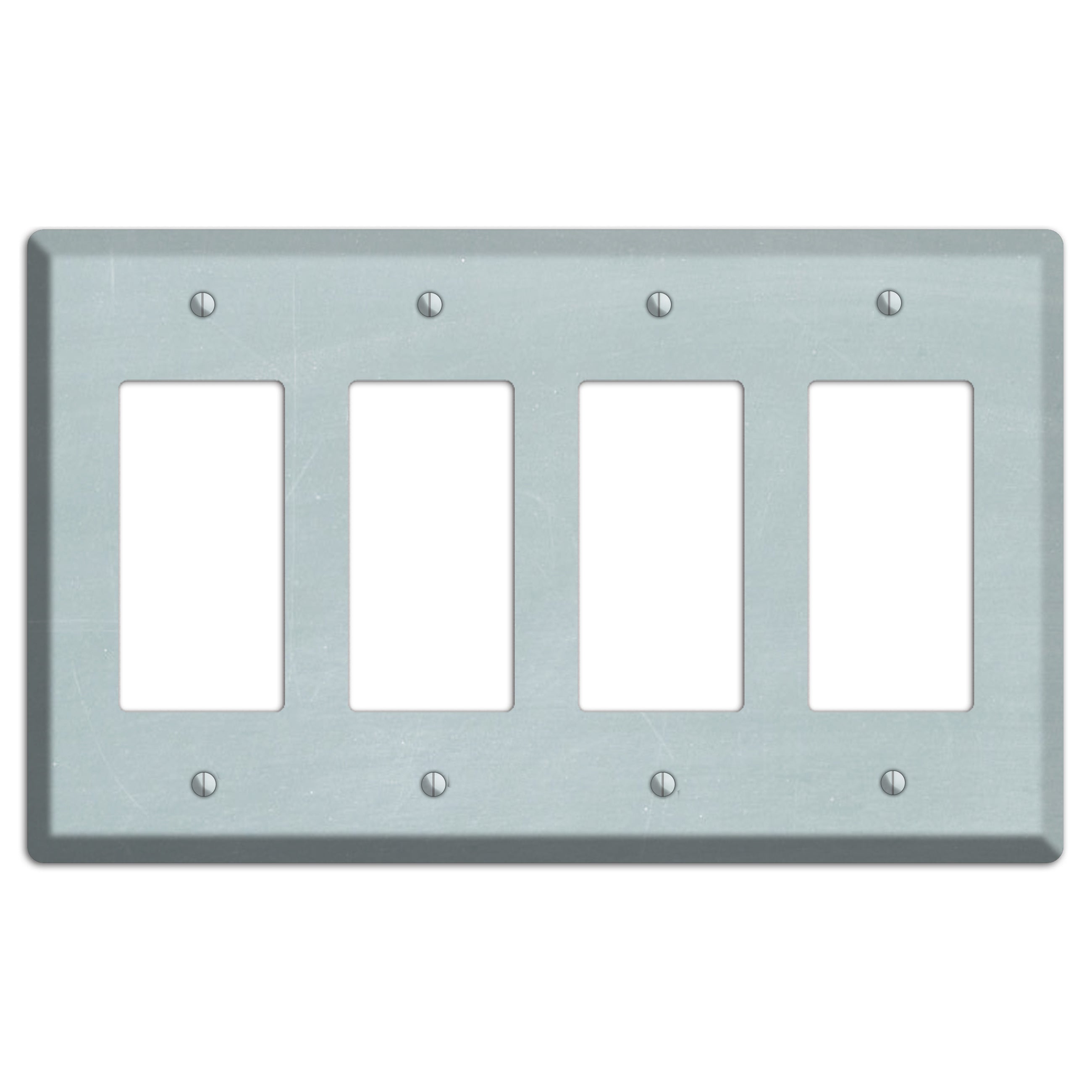 Chalk Light Blue 4 Rocker Wallplate