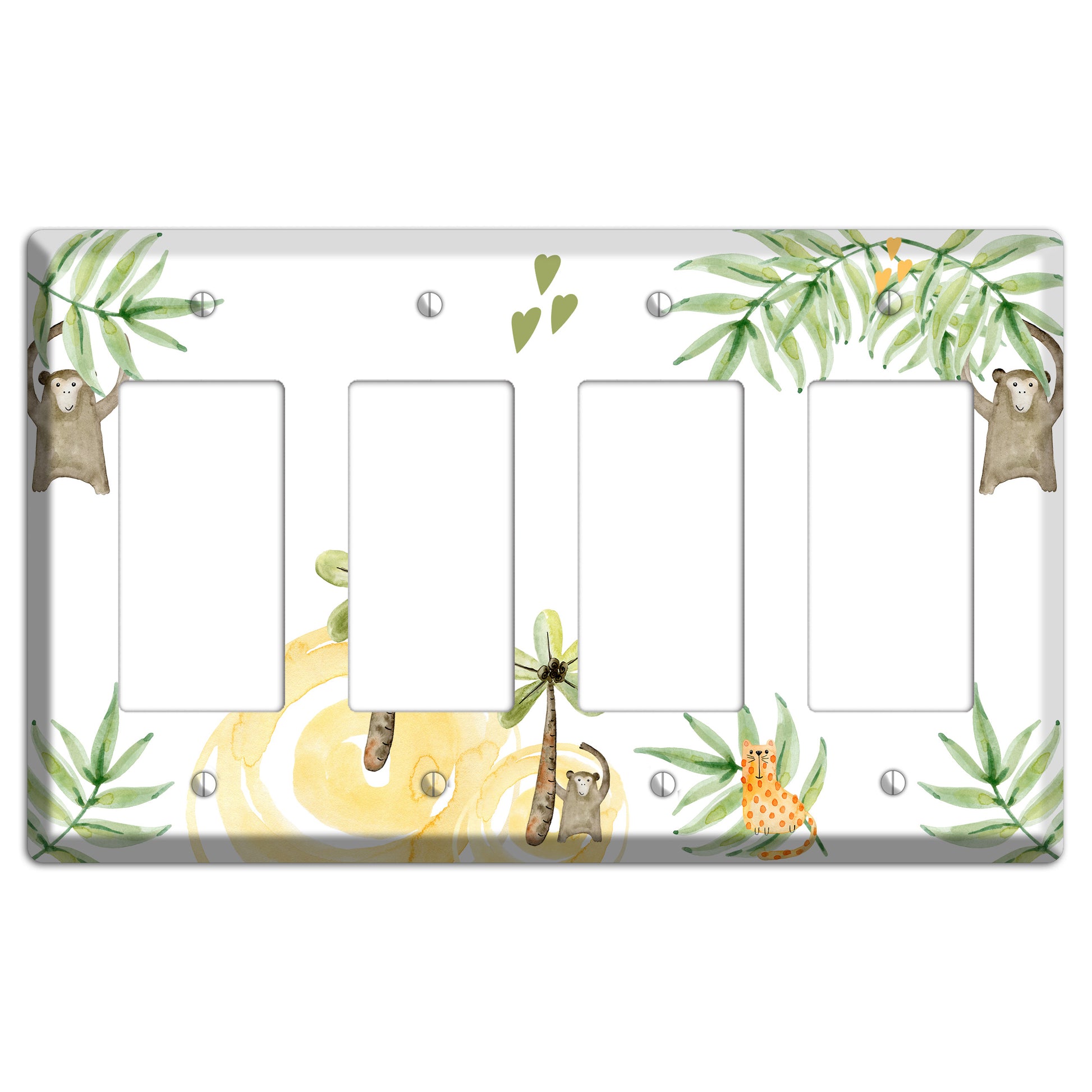 Monkey 4 Rocker Wallplate