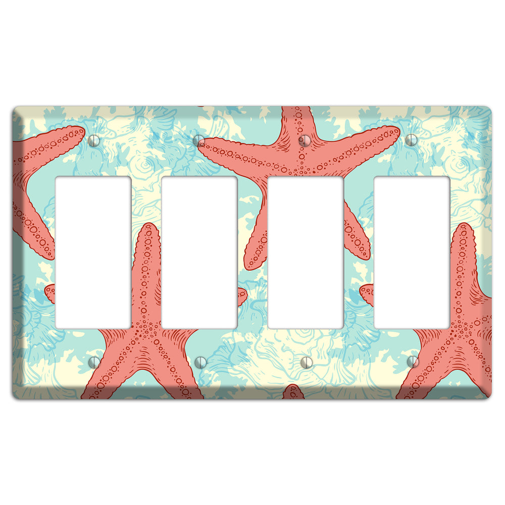 Shells 6 4 Rocker Wallplate