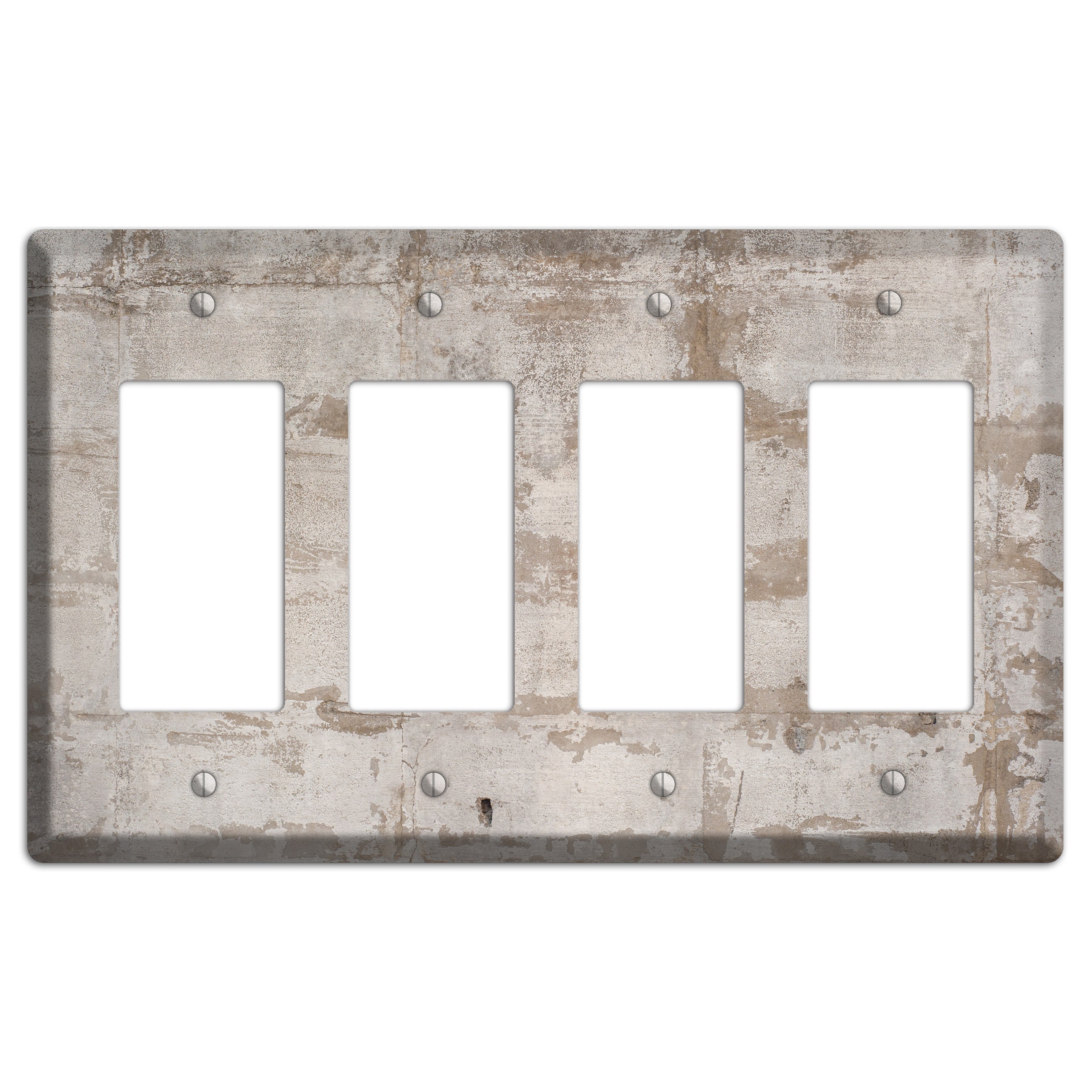 Old Concrete 3 4 Rocker Wallplate