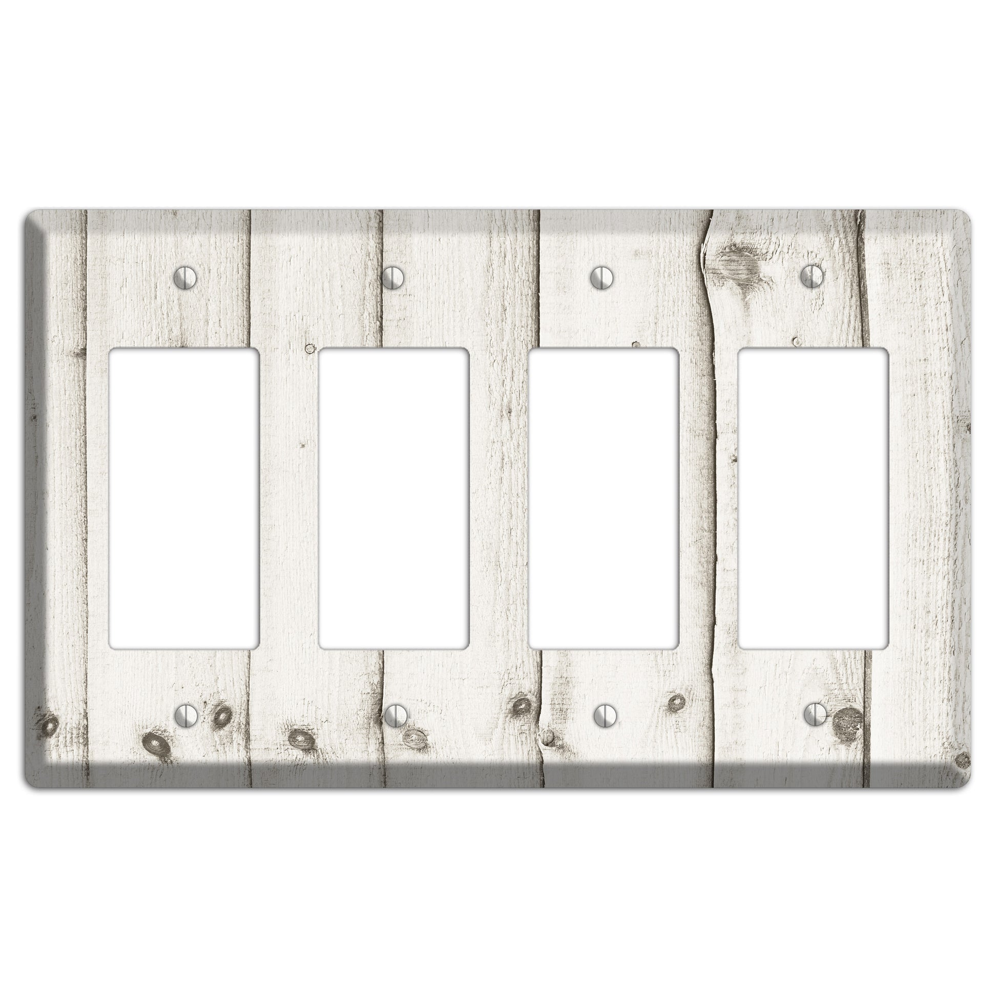Swirl Antique 4 Rocker Wallplate