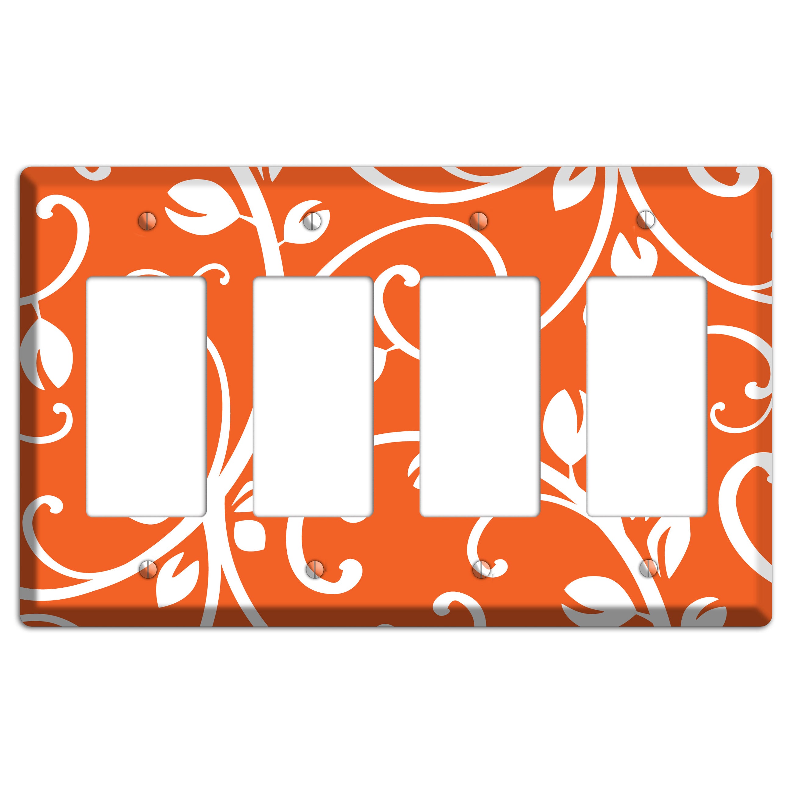 Red Bud Sprig 4 Rocker Wallplate