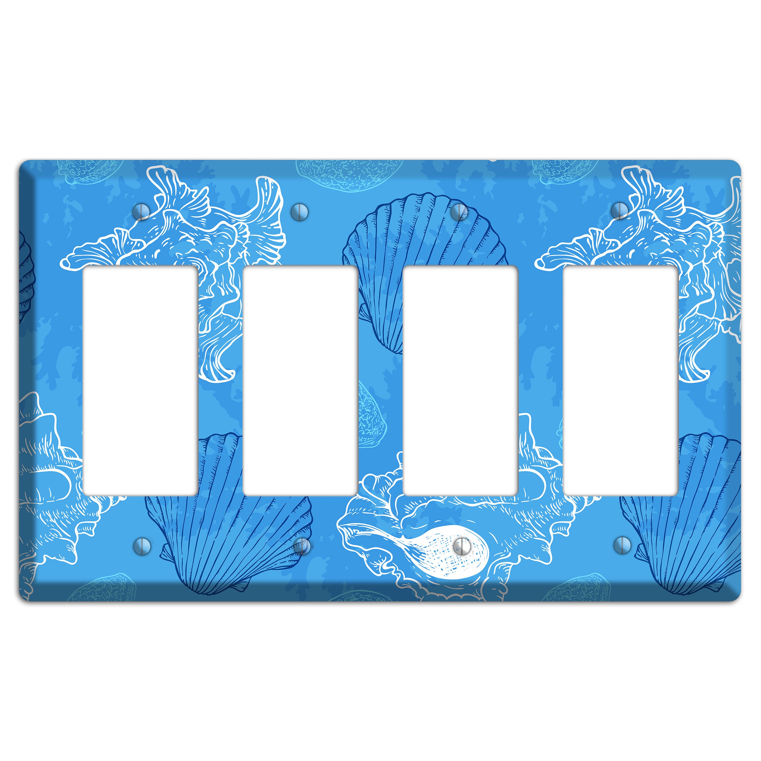 Shells 3 4 Rocker Wallplate