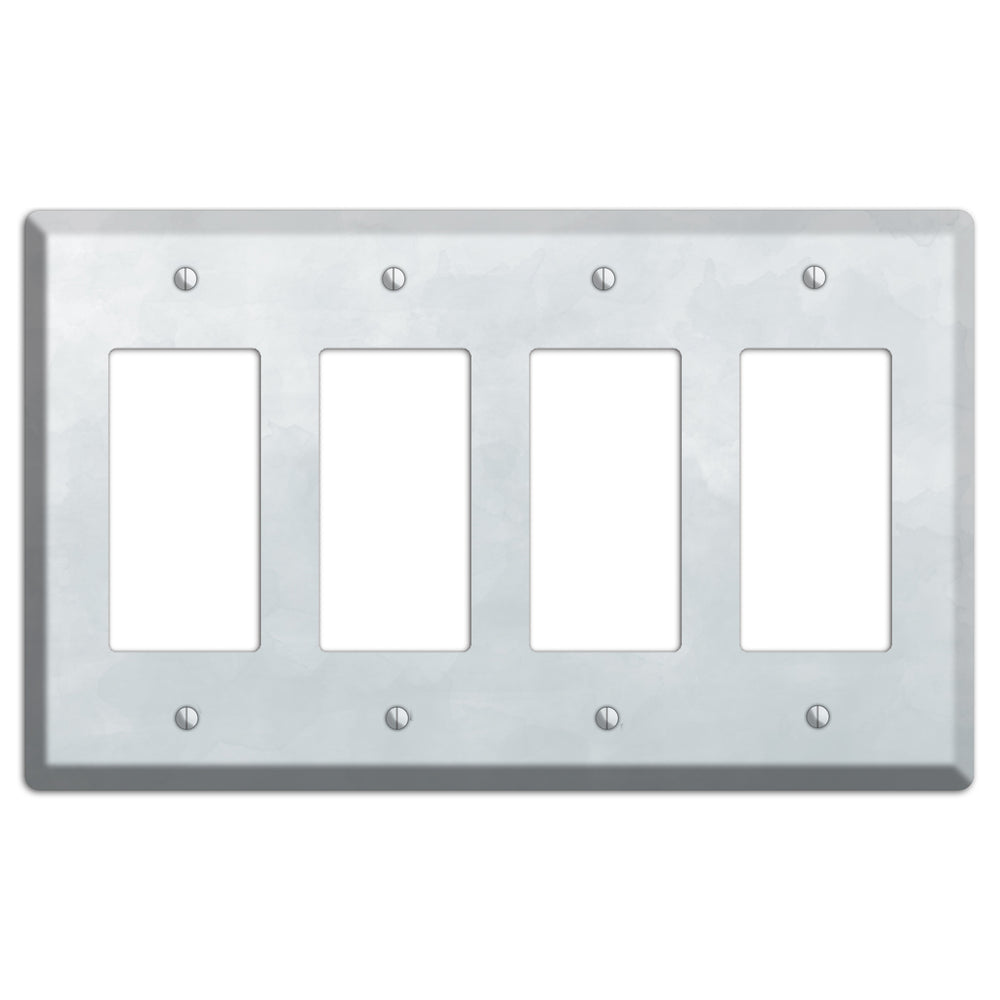 Gray Ombre 4 Rocker Wallplate