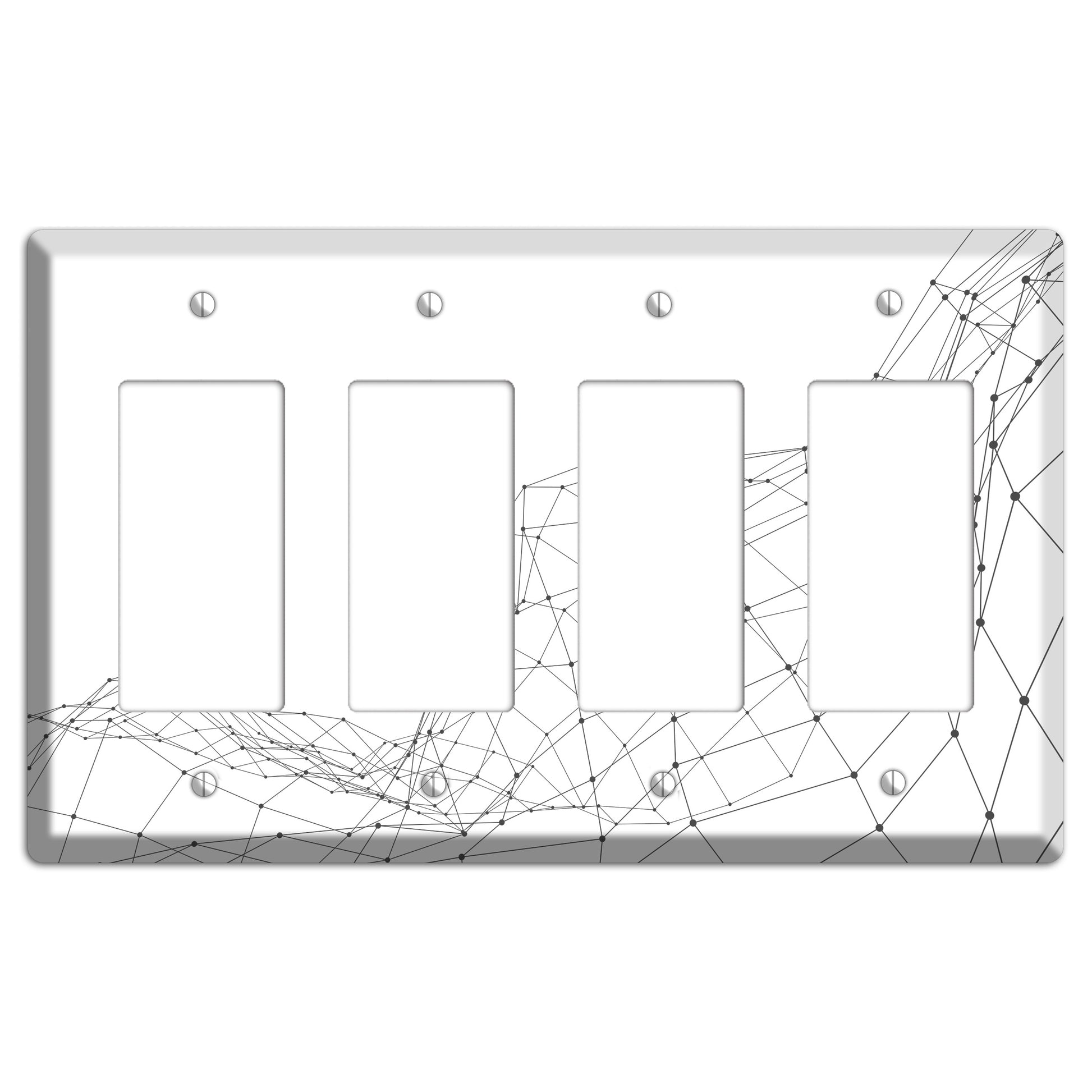 Linear H 4 Rocker Wallplate