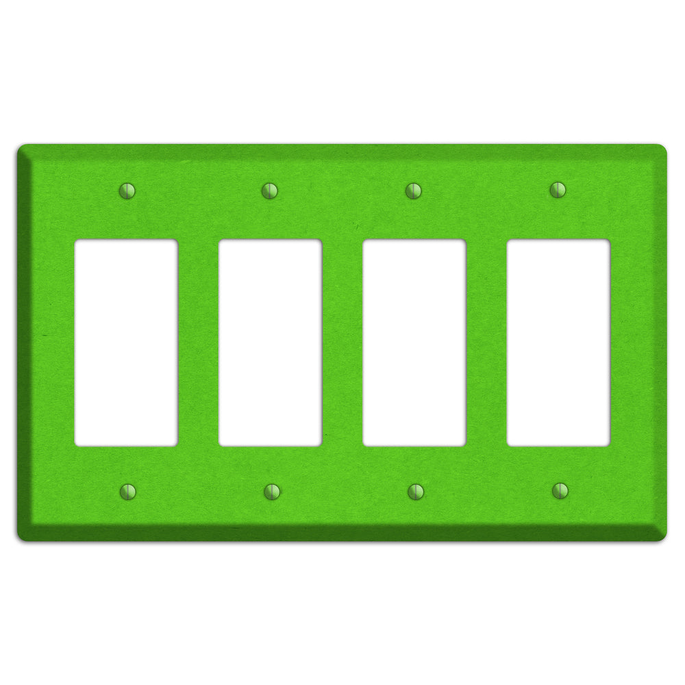 Kelly Green Kraft 4 Rocker Wallplate