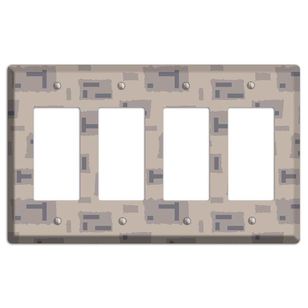 Urban Mout Camo 4 Rocker Wallplate