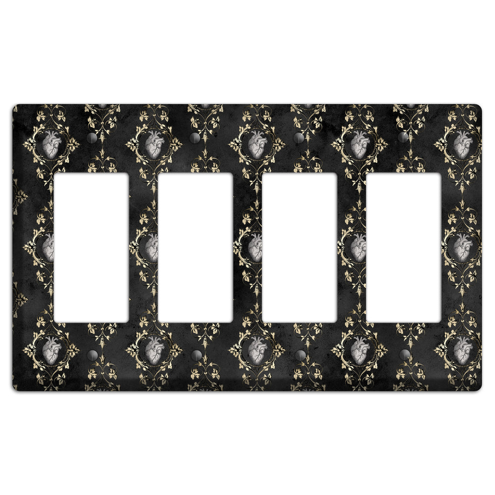 Edgar Allen Poe Tell-Tale Heart 4 Rocker Wallplate