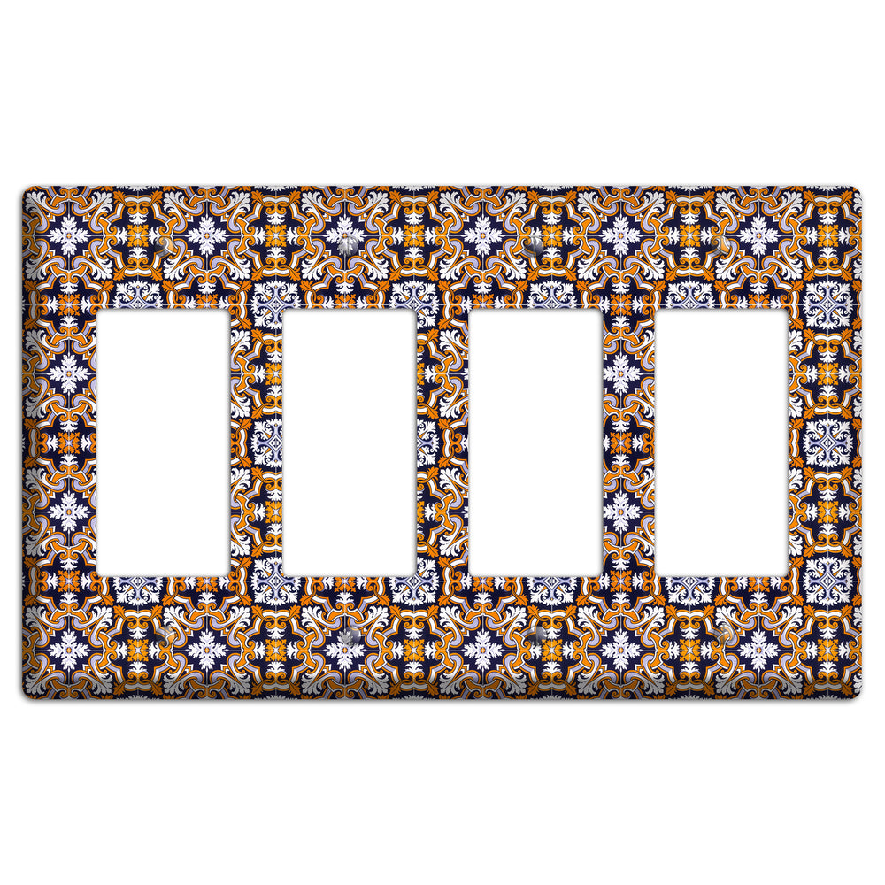 Tavira Tiles 6 4 Rocker Wallplate