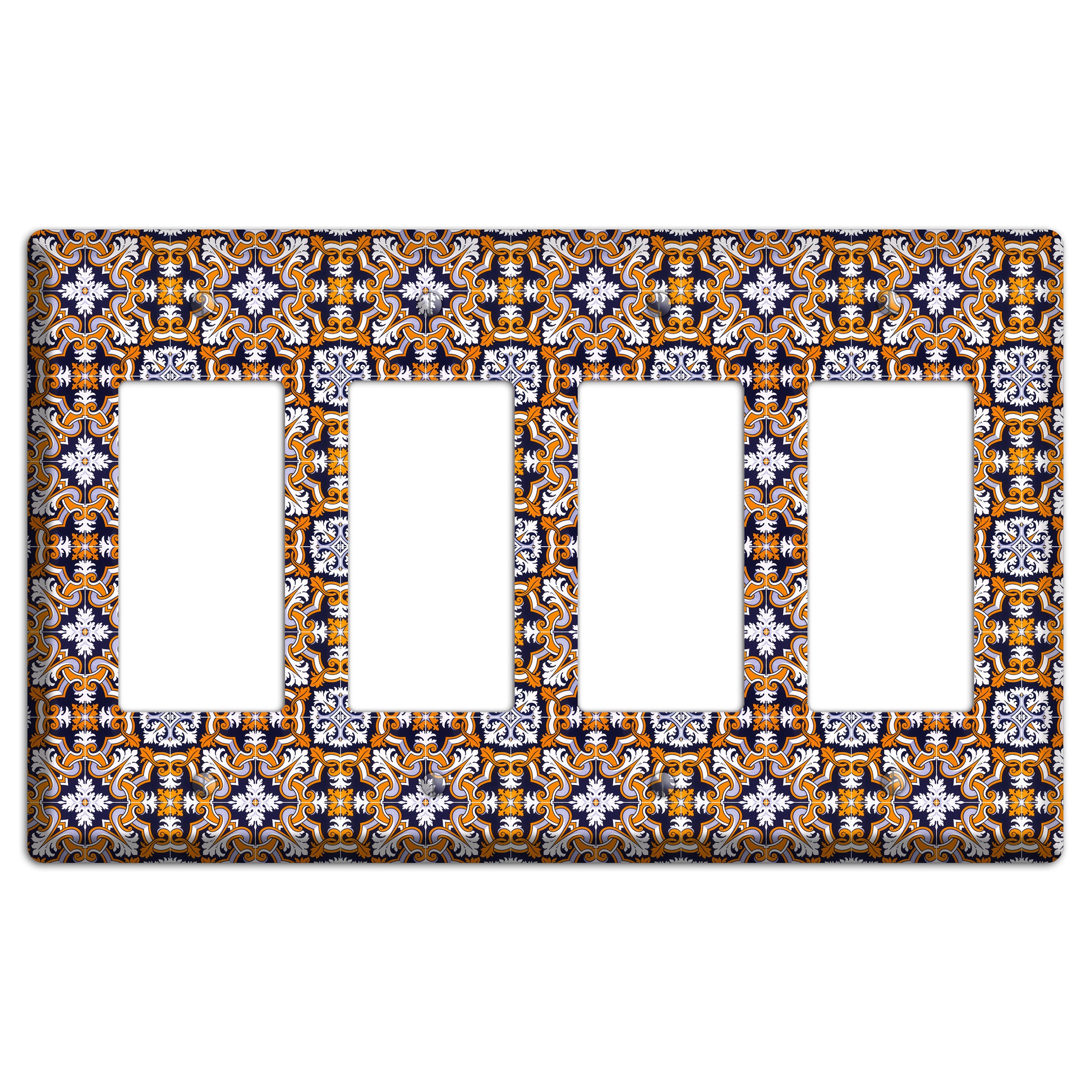 Tavira Tiles 6 4 Rocker Wallplate