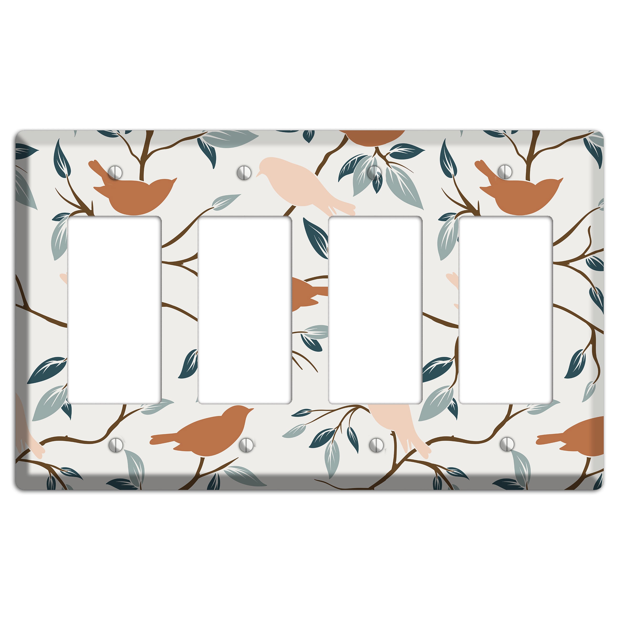 Bird Branch 1 4 Rocker Wallplate